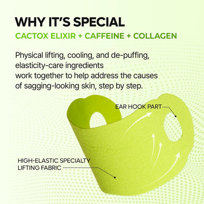 CACTOX Cooling V-Up Mask
